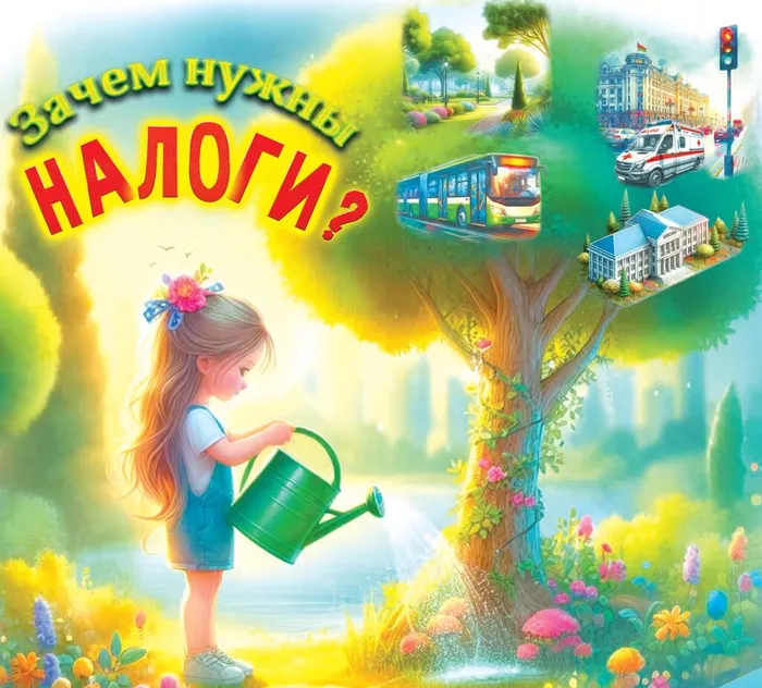 1 Раскраска с заданиями_Зачем нужны налоги