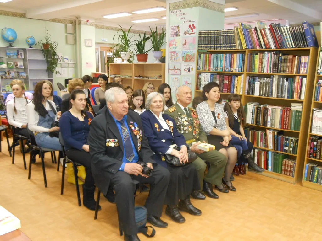Почётные гости на конкурсе чтецов